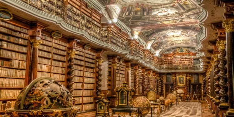 An image of the National Library of Prague Czech Republic. Image Credit: Sean Yan.