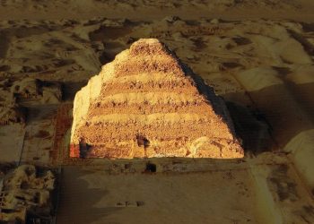 Aerial view of Djoser's Step Pyramid. Image Credit: Pinterest.