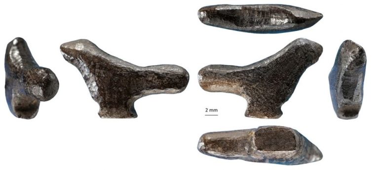 An image showing the six aspects of the carved statue. Image Credit: PLOS ONE.