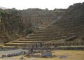 An image of the Terraces of Pumatallis at Ollantaytambo. Image Credit: Wikimedia Commons.