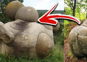 An example of the so-called Growing Stones.