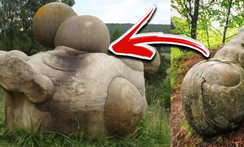 An example of the so-called Growing Stones.