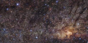 HAWK-I view of the Milky Way’s central region. Image Credit: ESO/Nogueras-Lara et al.