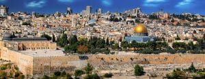 A view of the old city of Jerusalem. Jumpstory.