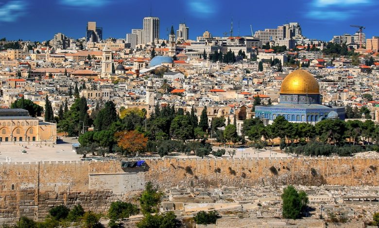 A view of the old city of Jerusalem. Jumpstory.
