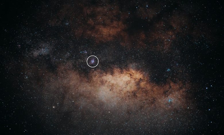 An image showing outer space, star clusters and gas clouds. Jumpstory.