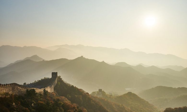 An Image showing the Great Wall of China. Jumpstory.