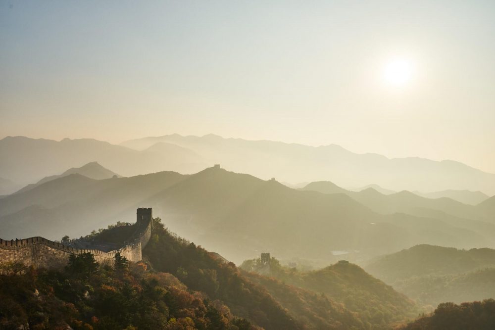 An Image showing the Great Wall of China. Jumpstory.