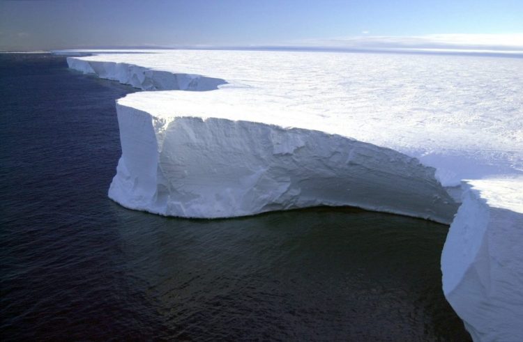 An aerial view of Antarctica. Jumpstory.