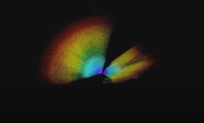 This is the largest 3D map of the universe ever created. Image Credit: SDSS.