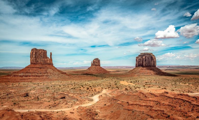 An image of the American desert. Jumpstory.