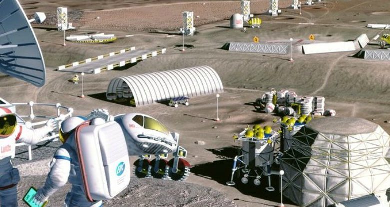 Moon Base NASA