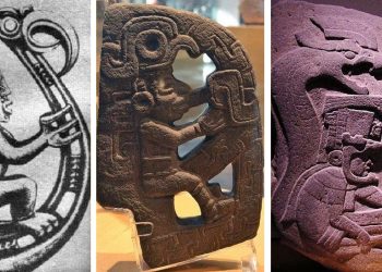 A collage showing three deities and their similarities. Curiosmos.