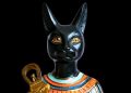The Egyptian Cat Goddess Bastet.