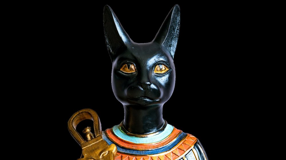The Egyptian Cat Goddess Bastet.