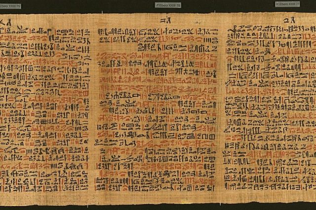 Ebers Papyrus.