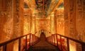 The Marvelous interior walls of an Egyptian Temple.