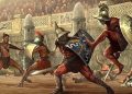 Illustration of the Gladiator Games.