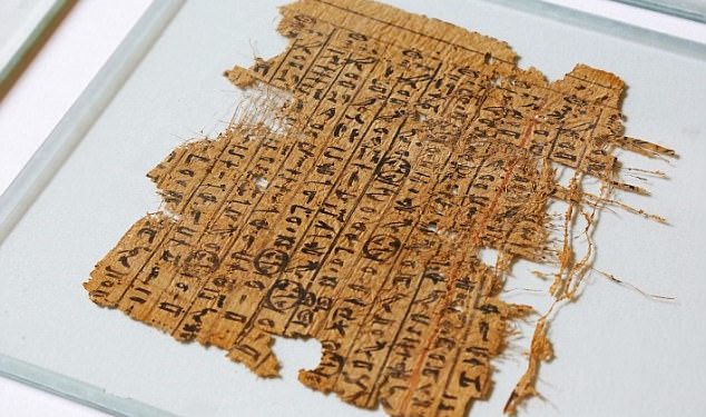 Oldest papyrus in the world found in the Wadi al-Jarf harbor.