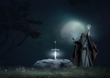 Merlin's name can be found in countless Medieval legends but did such a person ever exist? Credit: Pixabay.com