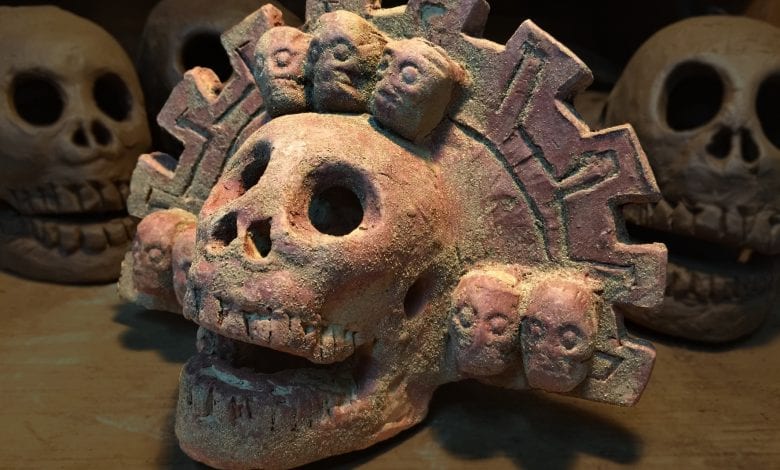 An example of the Ancient Aztec Death Whistle.