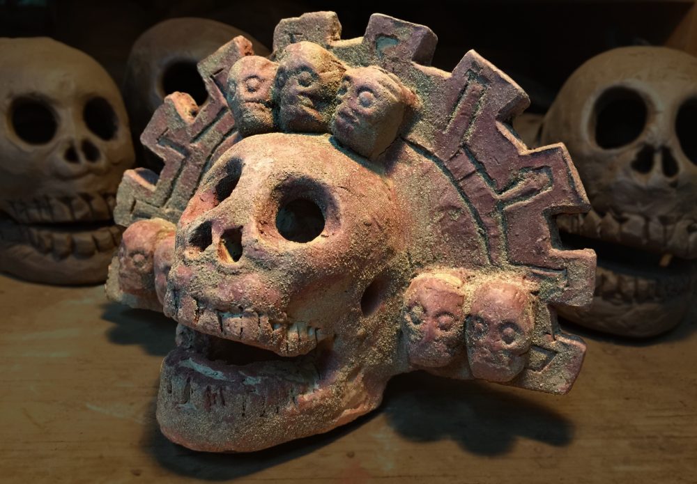 An example of the Ancient Aztec Death Whistle.