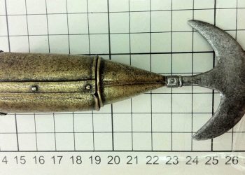 The ancient Roman Scissor used by gladiators in Rome.