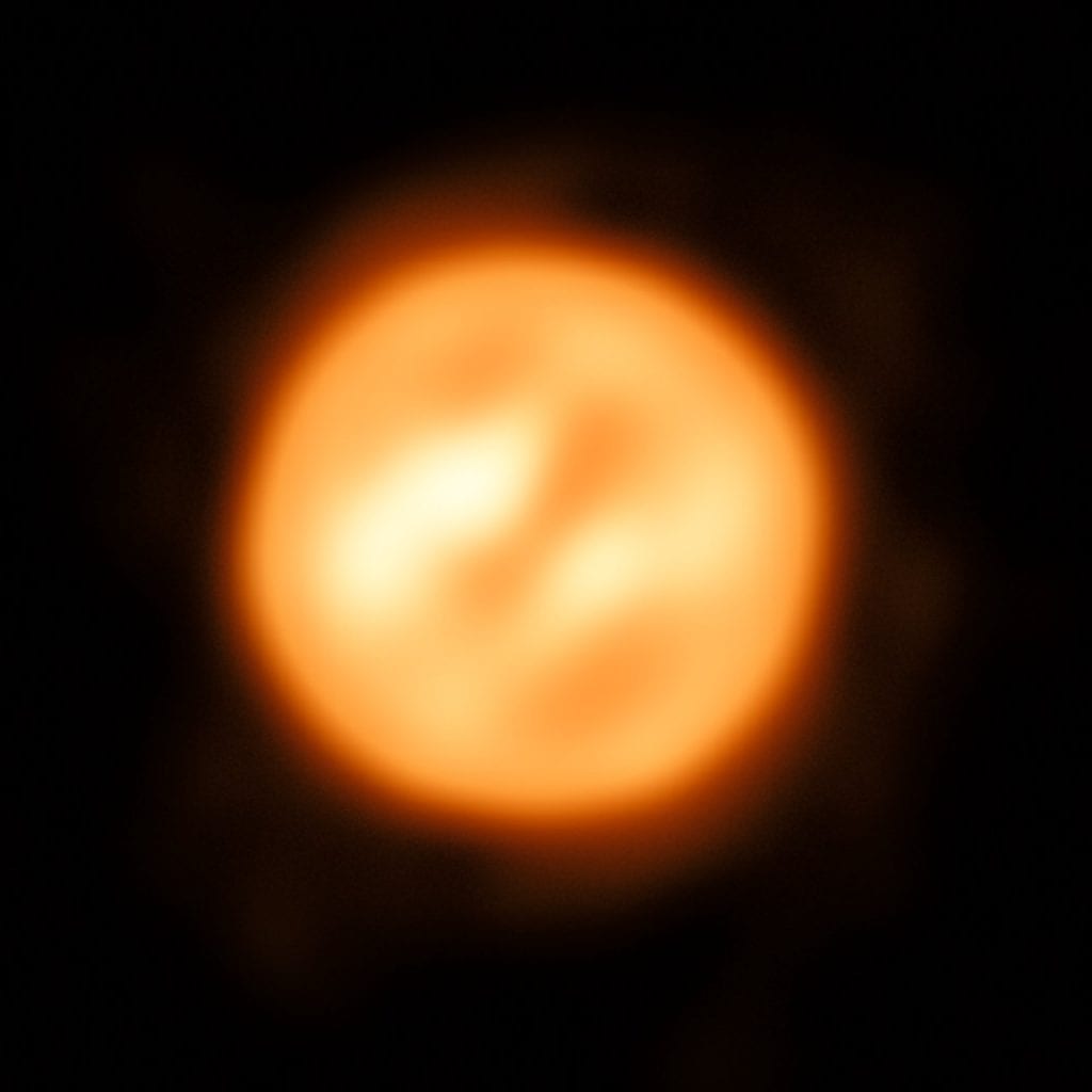 For now, this is the greatest image of Antares made by ESO's Telescope Interferometer. It is actually the most detailed image of a star ever made, apart from the Sun.