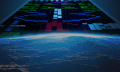 Illustration of the Arecibo Message that Carl Sagan sent to space.