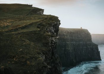 A Photograph of the cliffs off he coast if Ireland. Jumpstory.