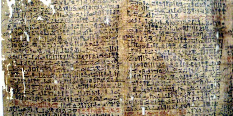 A couple of Sheets from the Westcar Papyrus.