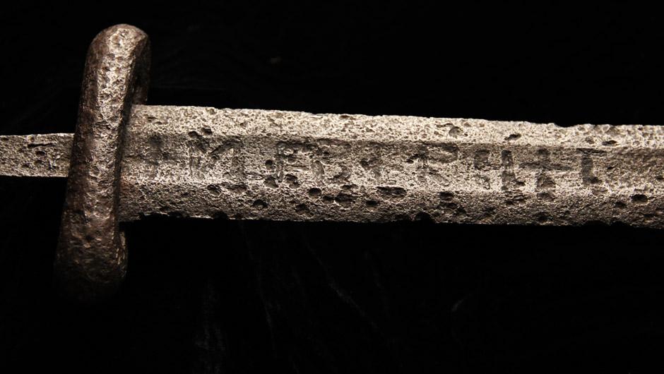 Yet another Ulfberht sword, this time in very bad shape.