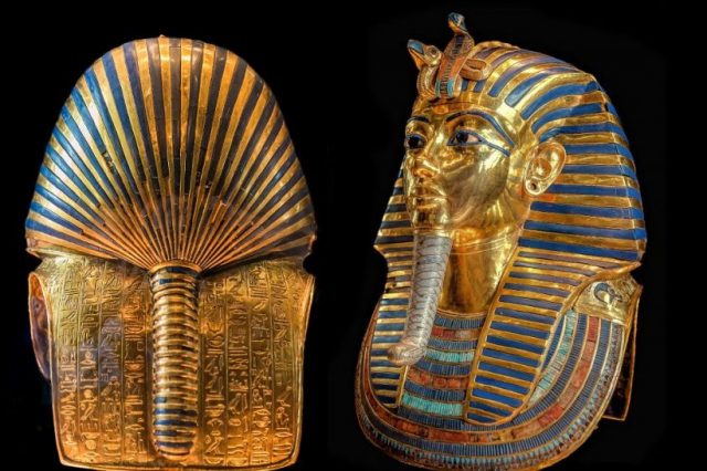 Perhaps the most famous of the treasures of Tutankhamun - his death mask.