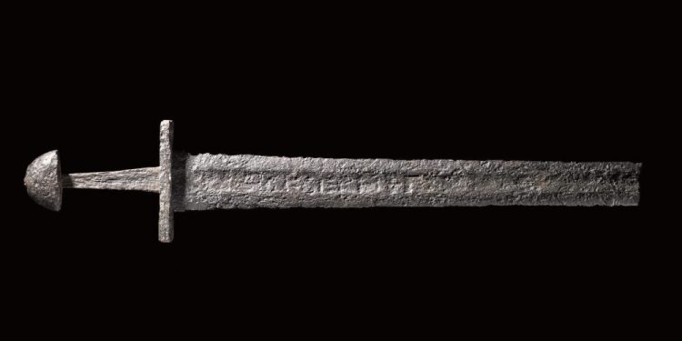 One of the many Ulfberht swords found in Europe.