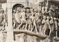The Column of Marcus Aurelius and the relief depicting Roman Legionaries.
