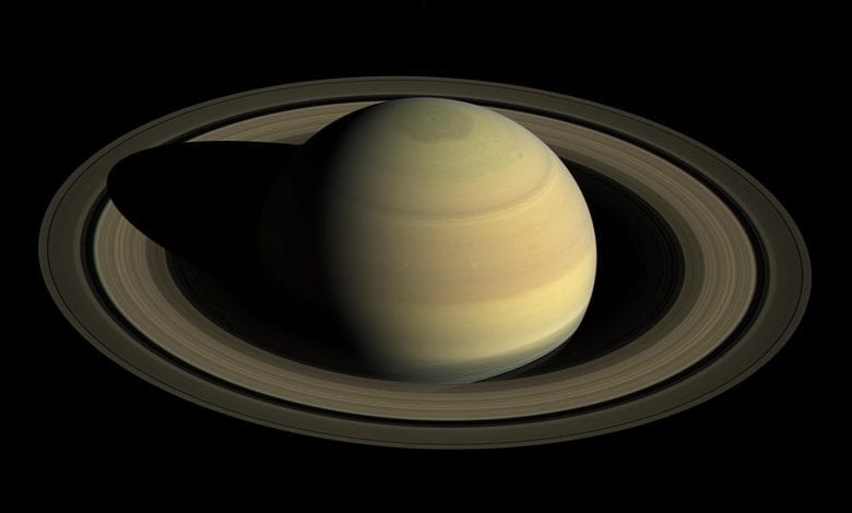 Saturn has seven rings, and each one of them is named after an alphabet.