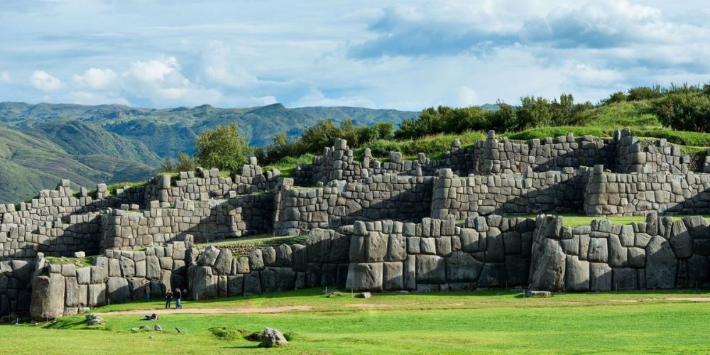 The fortress-temple of Sacsayhuaman was built by the Incas as a fortification for the capital of Cuzco.