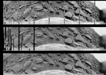 Venera 9 image of Venusian surface (1975). Image Credit: Roscosmos.