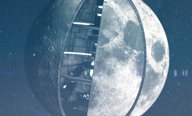 Is the Moon an artificial object created by a highly advanced race of aliens? This was suggested decades ago by Soviet scientists and despite the obvious scientific evidence against it, this theory still has supporters in modern days. Credit: Insh World