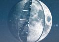 Is the Moon an artificial object created by a highly advanced race of aliens? This was suggested decades ago by Soviet scientists and despite the obvious scientific evidence against it, this theory still has supporters in modern days. Credit: Insh World