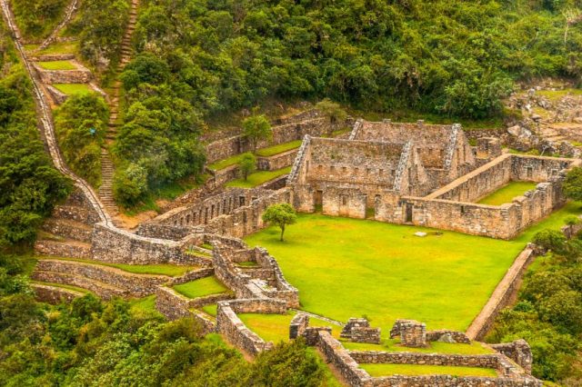 The marvelous archaeological site of Choquequirao which we will discuss below.