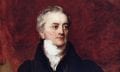 Jean Champollion portrait painted by Henry Briggs in 1822.