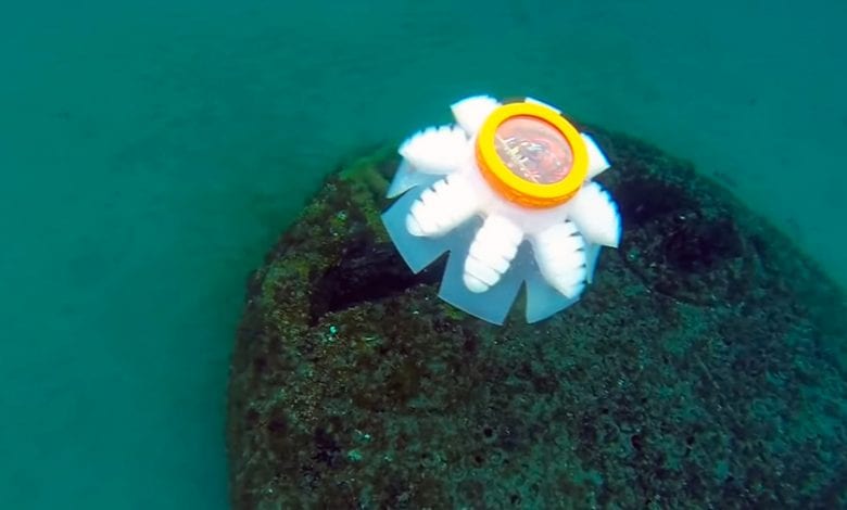 The original prototype of the Jellyfish Robots revealed in 2018.