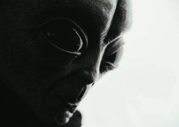 An image of an alien geing? Source: Shutterstock