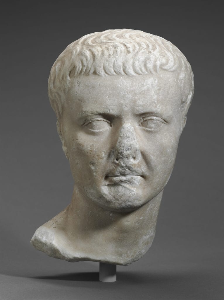 Bust of Emperor Tiberius. Credit: Harvard Museums