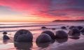 Mysterious stone spheres are located all over the world. The ones on the picture are from New Zealand. Credit: Megalithica.ru
