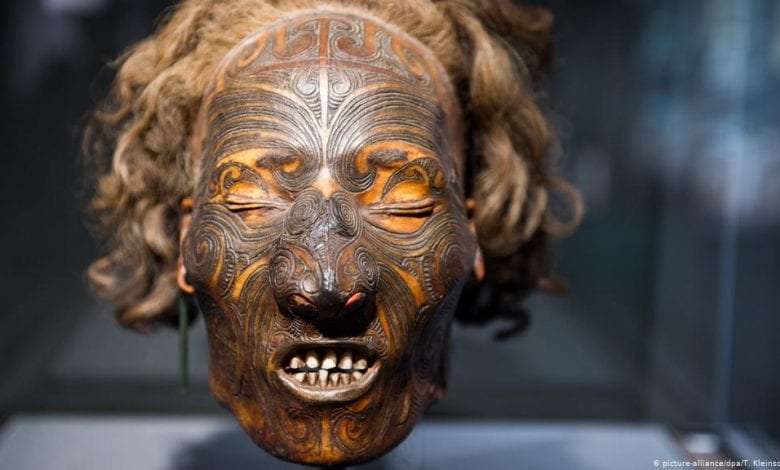 A mummified Maori skull. Source: www.dw.com