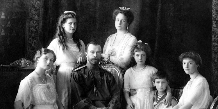 The Romanov Family. Credit: Hermitage Museum, St. Petersburg, Russia