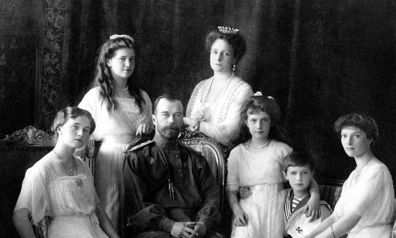 The Romanov Family. Credit: Hermitage Museum, St. Petersburg, Russia