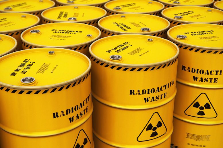 Why shouldn't we dump our nuclear waste in space? What would the consequences be? Credit: Scitechdaily.com